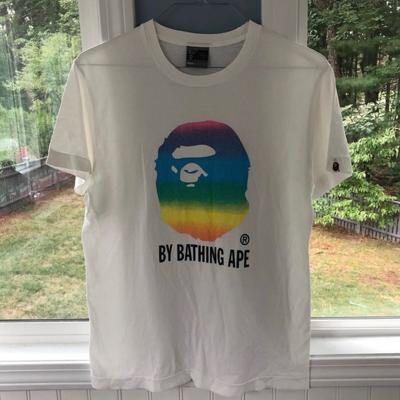 Bape Other - BAPE RAINBOW APE HEAD SHIRT
